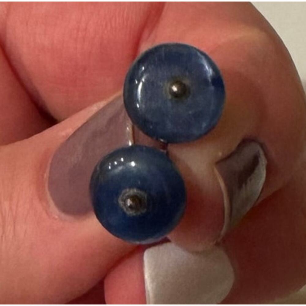 Blue Stud Earrings